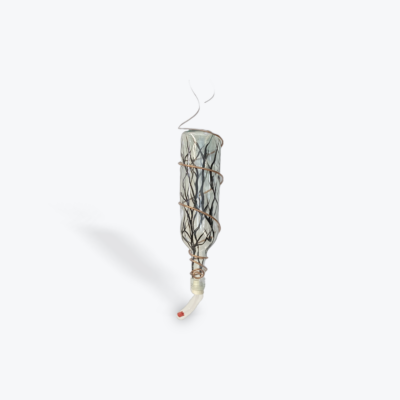 Clear Tree Black hummingbird feeder