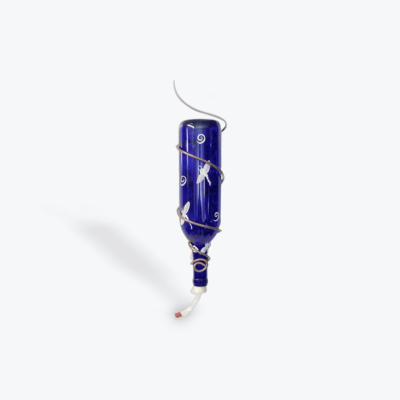 Dark Blue DragonFly hummingbird feeder
