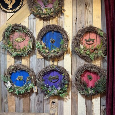 Hobbit door wreath Lg